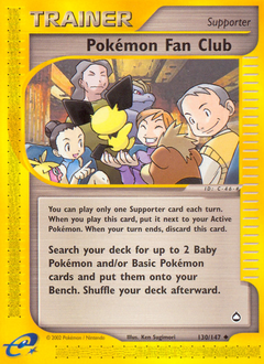 Pokémon Fan Club #130 Aquapolis