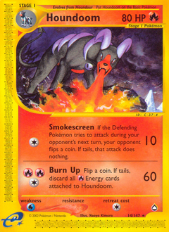Houndoom #14 Aquapolis