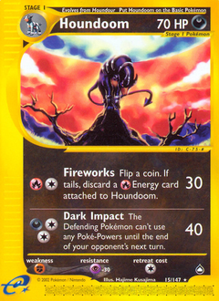 Houndoom #15 Aquapolis