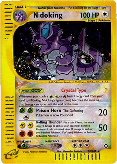 Nidoking #150 Aquapolis