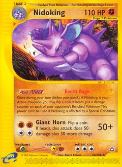 Nidoking #24 Aquapolis