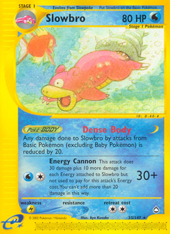 Slowbro #33 Aquapolis