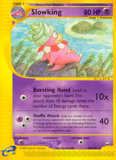 Slowking #34 Aquapolis