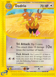 Dodrio #46 Aquapolis
