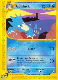 Golduck #50 Aquapolis