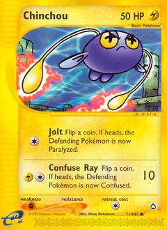 Chinchou #71 Aquapolis