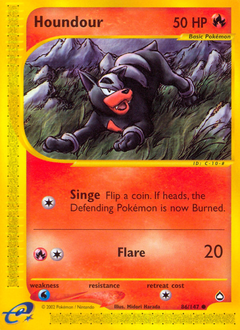 Houndour #86 Aquapolis