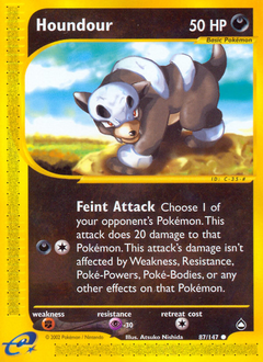 Houndour #87 Aquapolis