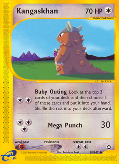 Kangaskhan #88 Aquapolis