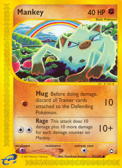 Mankey #92 Aquapolis