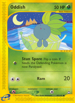 Oddish #97 Aquapolis