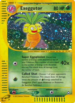 Exeggutor #H10 Aquapolis