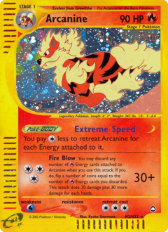 Arcanine #H2 Aquapolis
