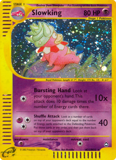 Slowking #H22 Aquapolis