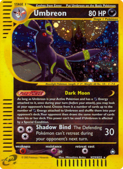 Umbreon #H29 Aquapolis