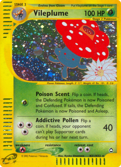 Vileplume #H31 Aquapolis
