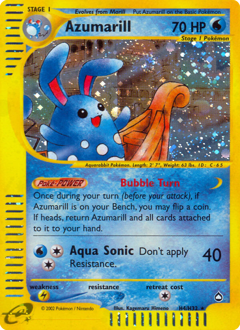Azumarill #H4 Aquapolis