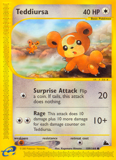 Teddiursa #109 Skyridge