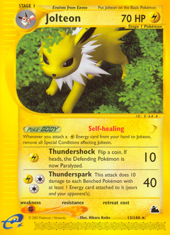 Jolteon #13 Skyridge