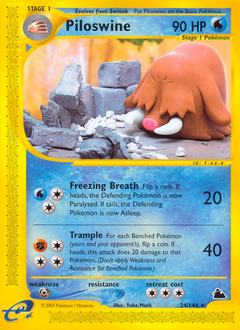 Piloswine #24 Skyridge