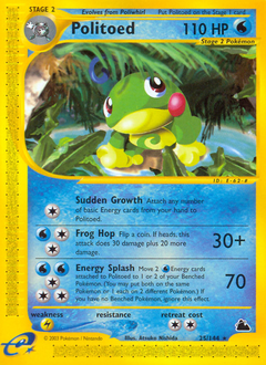 Politoed #25 Skyridge
