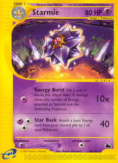 Starmie #30 Skyridge