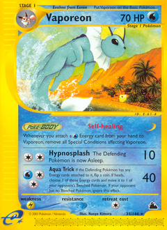Vaporeon #33 Skyridge