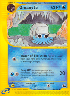 Omanyte #41 Skyridge
