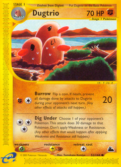 Dugtrio #52 Skyridge