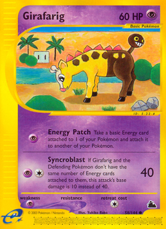 Girafarig #58 Skyridge