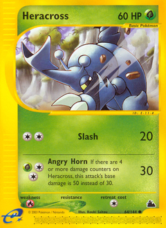 Heracross #64 Skyridge