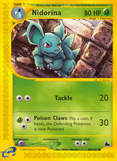 Nidorina #83 Skyridge