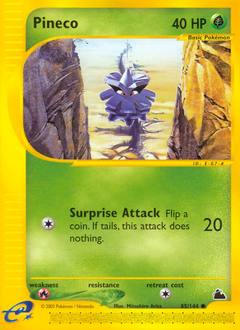 Pineco #85 Skyridge