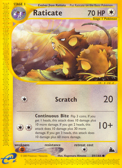 Raticate #89 Skyridge