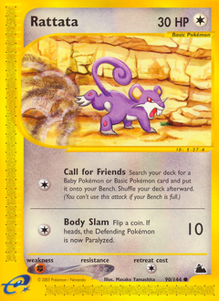 Rattata #90 Skyridge