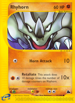 Rhyhorn #91 Skyridge