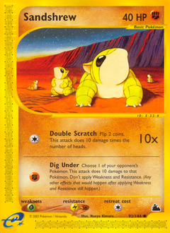 Sandshrew #92 Skyridge