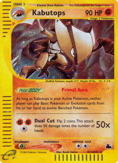 Kabutops #H13 Skyridge