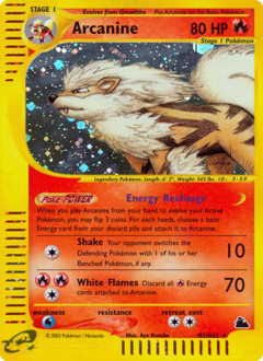 Arcanine #H2 Skyridge