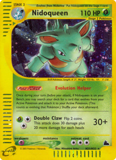 Nidoqueen #H21 Skyridge