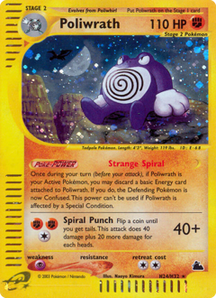Poliwrath #H24 Skyridge