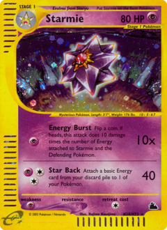 Starmie #H28 Skyridge