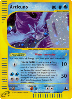 Articuno #H3 Skyridge
