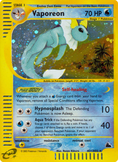 Vaporeon #H31 Skyridge