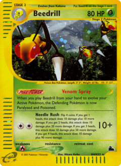 Beedrill #H4 Skyridge