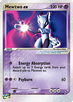 Mewtwo ex #101 Ruby & Sapphire