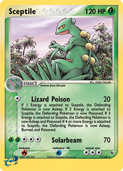 Sceptile #11 Ruby & Sapphire