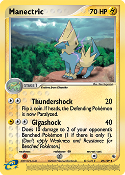 Manectric #39 PSA 10