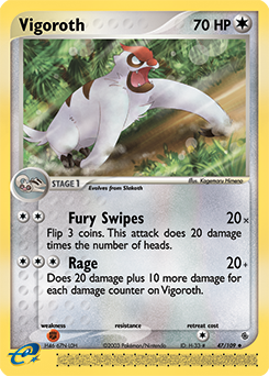 Vigoroth #47 PSA 10