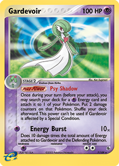 Gardevoir #7 Ruby & Sapphire